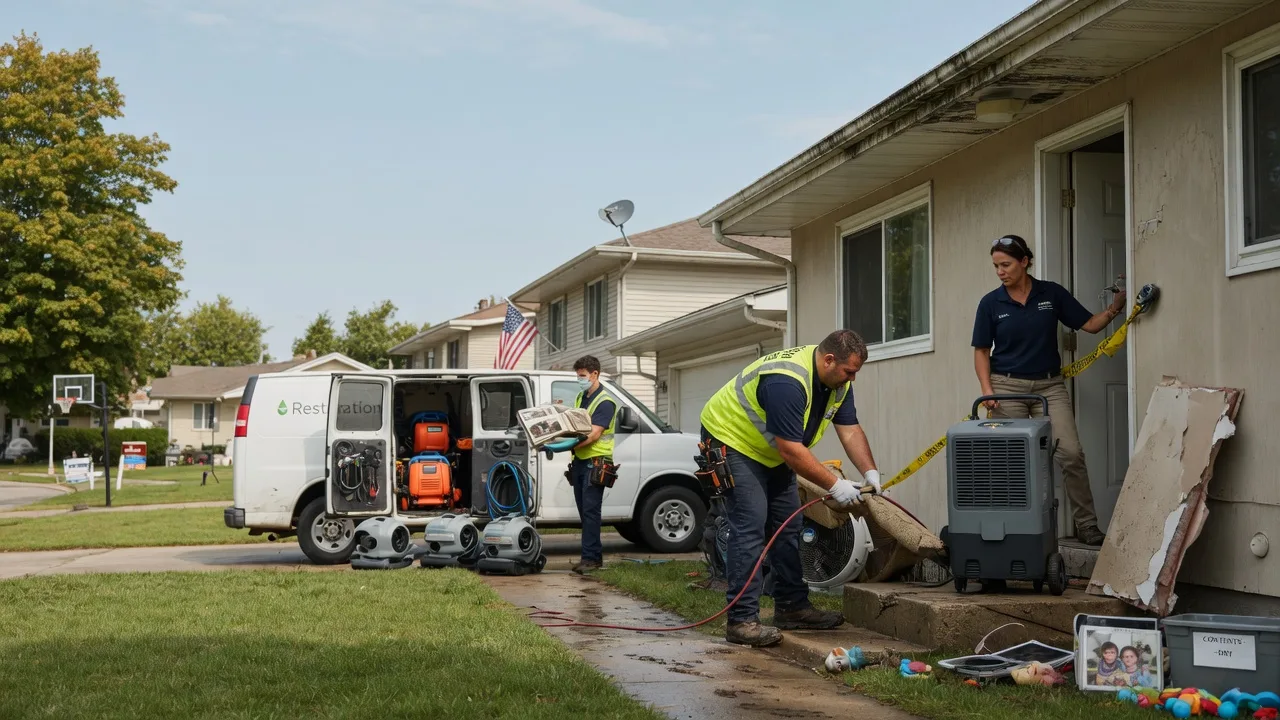 Water Damage Restoration in Ogallah, KS near me